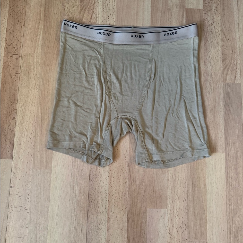 WOXER Baller Tan/Latte Boxer, Size: Large